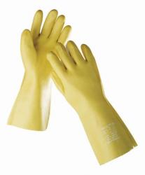 rukavice STANDARD žlté vel.10,5 kyseli 0710452 - Rukavice | MasMasaryk