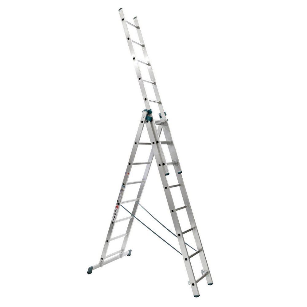 ALVE rebrík trojdielny EUROSTYL   3x 8   2,3/5,1/3,7 - rebríky | MasMasaryk