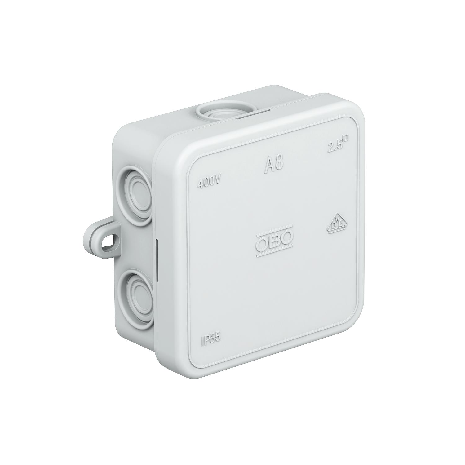 krabica 75x75x36,2 IP54 OBO2000016 A8 VDE