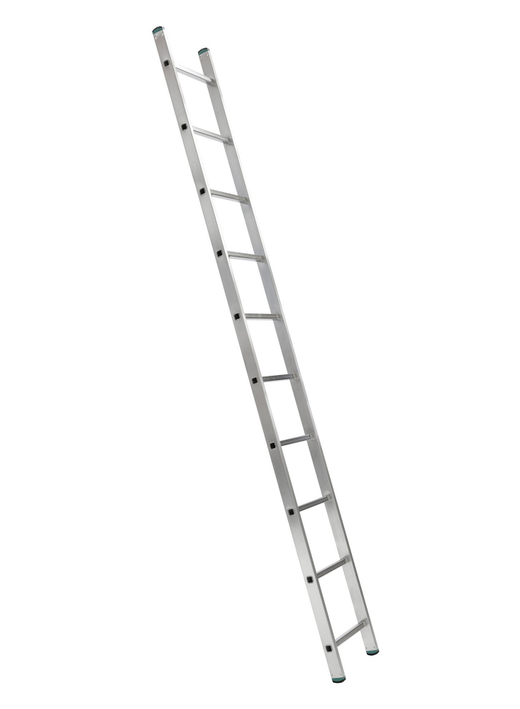 ALVE rebrík jednodielny EUROSTYL  1x10   2,84m - rebríky | MasMasaryk