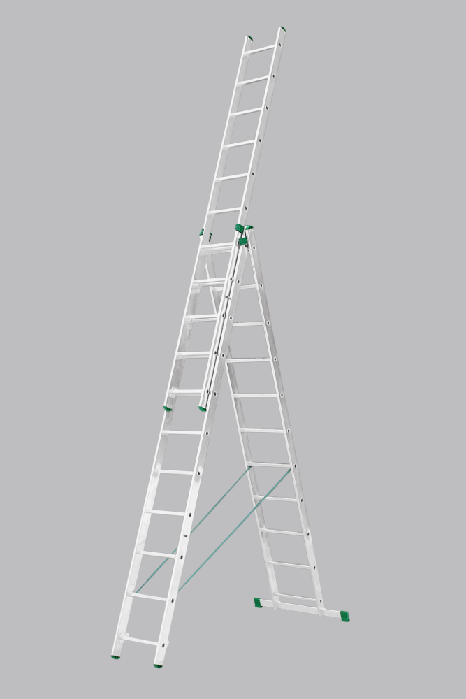 ALVE rebrík trojdielny EUROSTYL   3x11    3,1/7,1/5,1 - Záhrada a dom | MasMasaryk