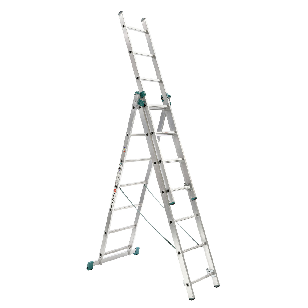 ALVE rebrík trojdielny EUROSTYL   3x 7   2,0/4,0/2,8 - rebríky | MasMasaryk