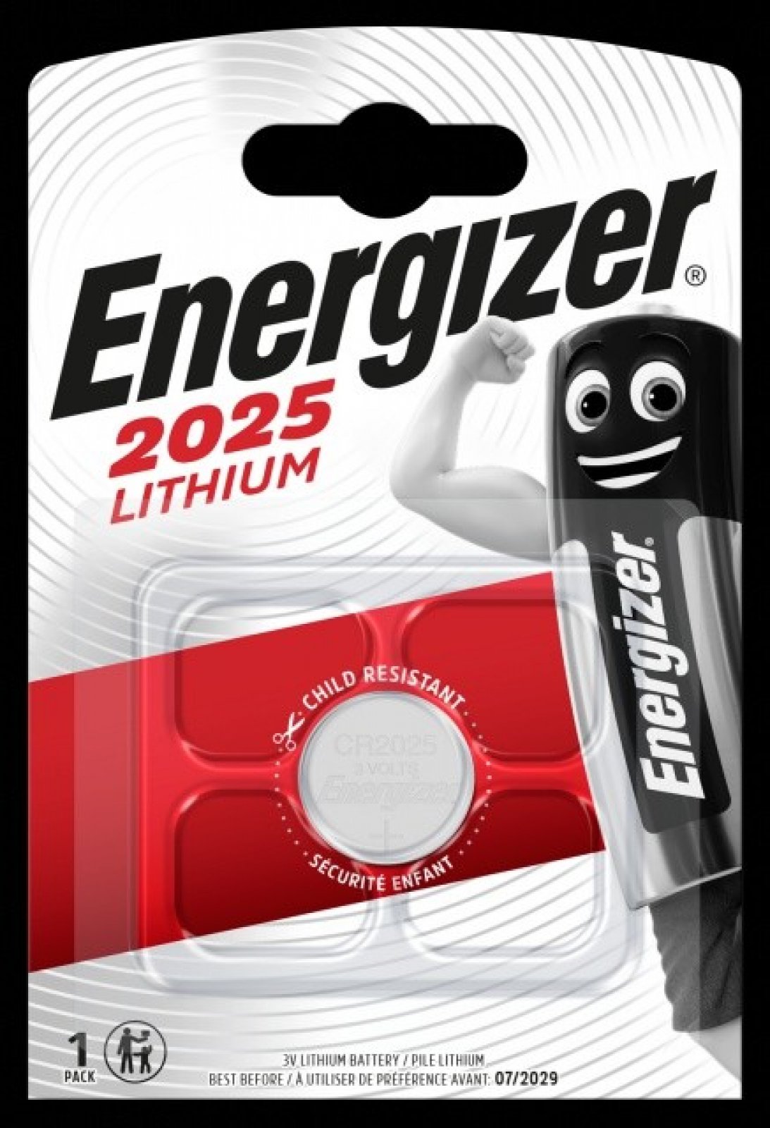 batéria Energizer CR2025 FSB1 lithium  - batérie /monočlánky/ | MasMasaryk
