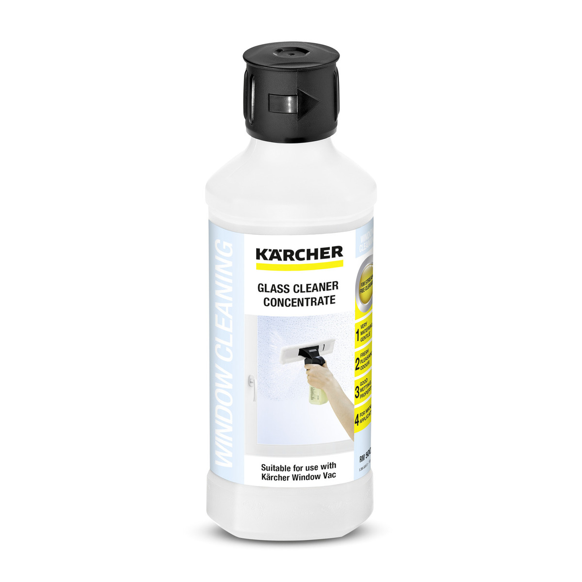Kärcher čistiaci prostriedok na okná RM 500, 500ml 6.295-933 - Čistiace prípravky | MasMasaryk