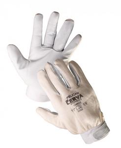 rukavice PELICAN biele  10" 0101002399 - Pracovné | MasMasaryk