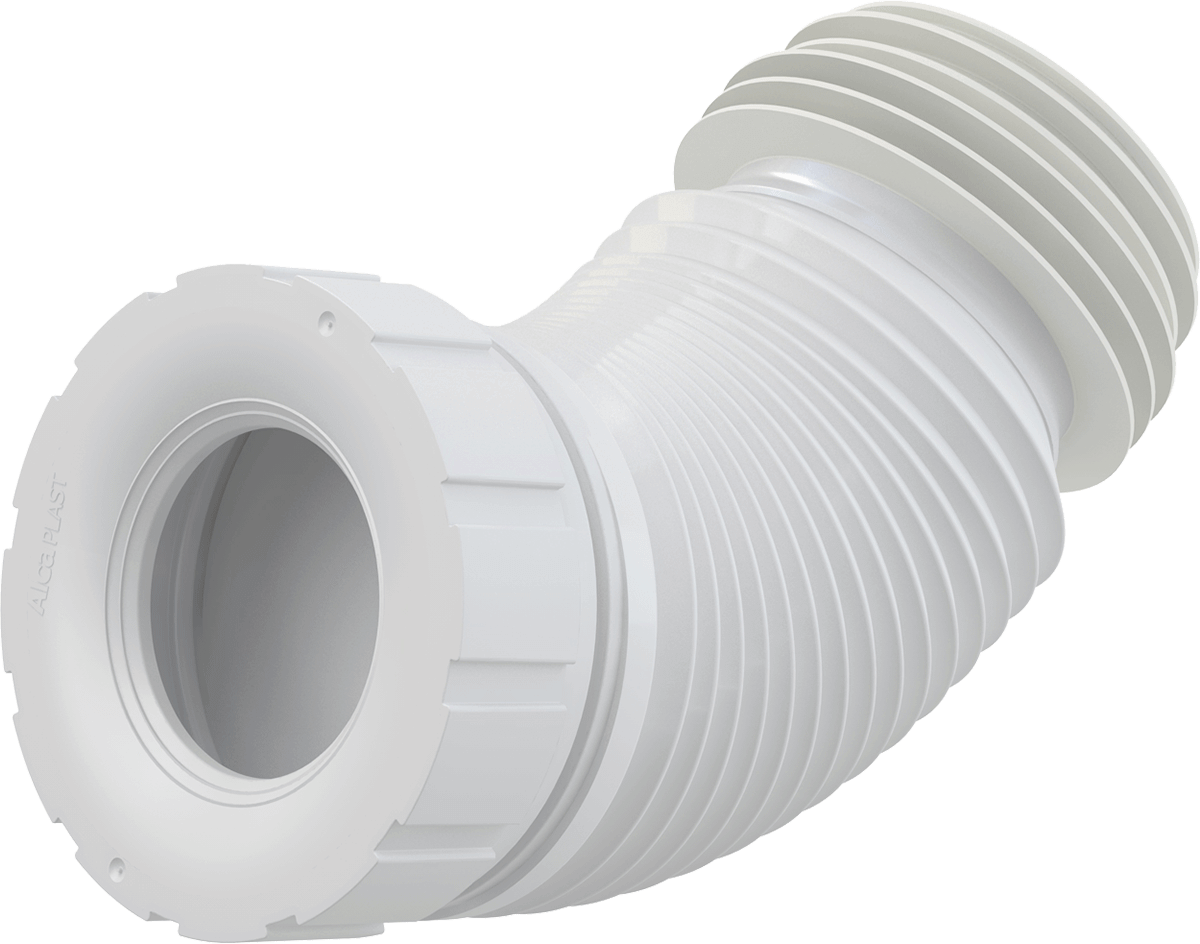 prípojka k WC flexi A97L 260-650mm priem. 70-110mm - WC, plavaky a vyp. zariadenia | MasMasaryk