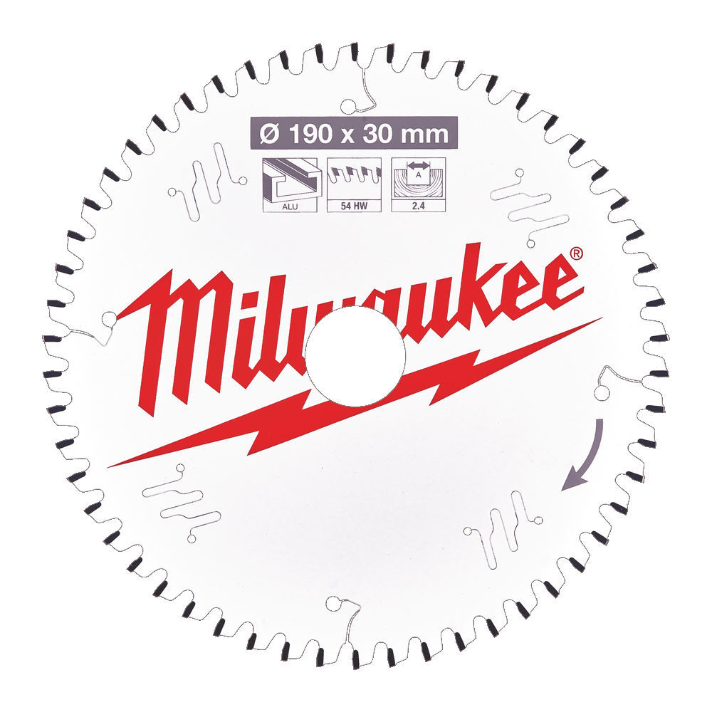 Milwaukee kotúč pilový hliník/plast 190/30/54Z  4932471303 - Pilové | MasMasaryk