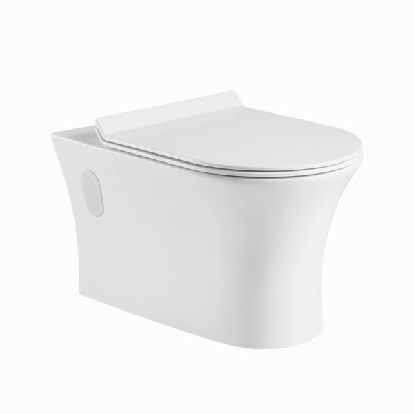 WC misa závesná LOT LK249D LUNA set PureRim + sed. slim samosklop. 37x54,5x37,5 - Závesné WC | MasMasaryk
