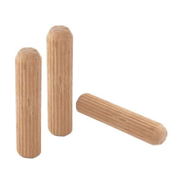 IGM kolík drevený bukový - 8x35mm 117g cca. 100ks +/-5%  M990-01081 - červíky, kolíky, závitové vlož.... | MasMasaryk