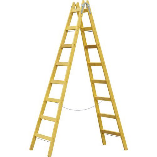 rebrík drevený 10-stupňový  3.5m  - rebríky | MasMasaryk