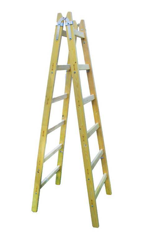 rebrík drevený  6-stupňový 2.0m  - rebríky | MasMasaryk