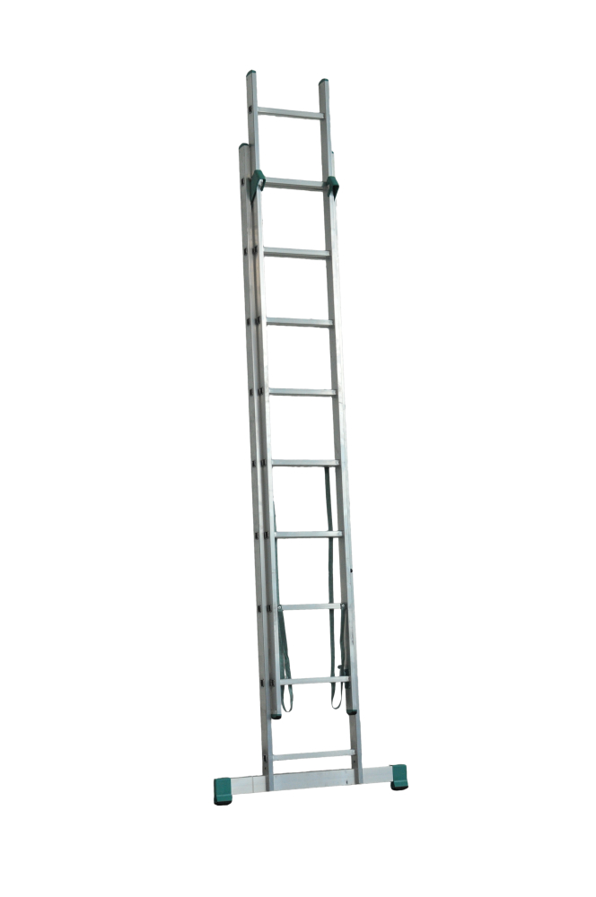 ALVE rebrík dvojdielny EUROSTYL  2x 9  2.58/4.28 s úpravou na schody - Železiarstvo | MasMasaryk