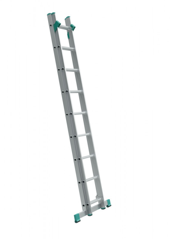 ALVE rebrík dvojdielny EUROSTYL 2x11  3.15/5.13 s úpravou na schody  - rebríky | MasMasaryk