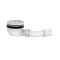 sifón k sprchovej vaničke 90mm SANIT extra nízky 3405781 výška 60mm, priet. 0,45l/s - Sifóny k sprchovým vaničkám | MasMasaryk