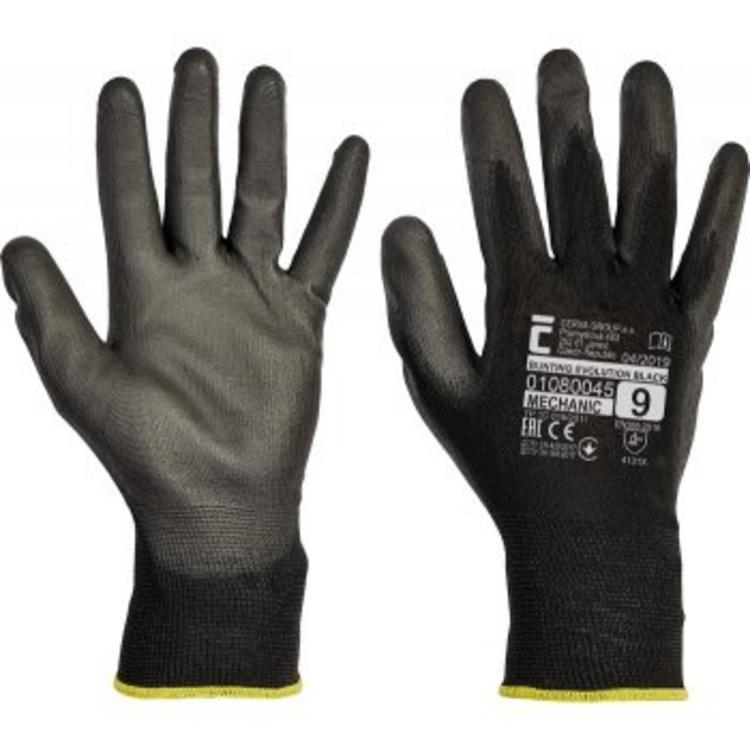 rukavice BUNTING Black Evolution č. 9  0108004599090 - Pracovné | MasMasaryk
