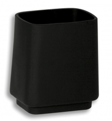 METALIA IV 6406/1,5 pohár/držiak na kefky na postavenie, čierne sklo - Kúpeľňové doplnky  | MasMasaryk