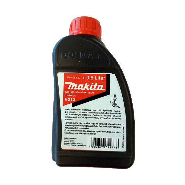 MAKITA olej do benzínu 2-takt 1l s dávkovačom 980008612 - Oleje | MasMasaryk
