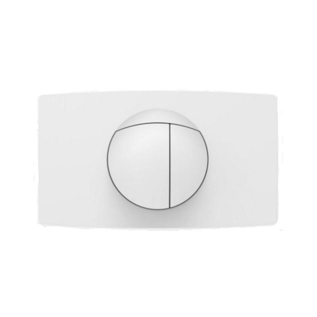 WC SANIT tlačítko 16018010000 L DUAL biele OLD veľkoformátové 33,8 x 19,6 cm - Podomietkové systémy | MasMasaryk