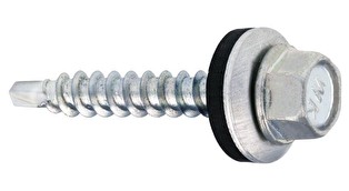 skrutka TEX  6HH ZN 4,8x 50  +podložka gumenná
