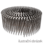 klince do klincovačky pásk.na drôte  2,8x70 točené RGN 6000ks/bal 16° - Sponkovačky, klincovačky a nitovačky | MasMasaryk