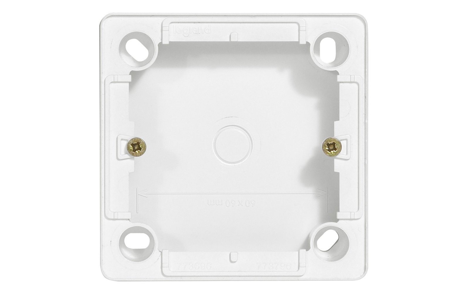 Krabica panelová Cariva biela 773698 - vypínače a zásuvky | MasMasaryk