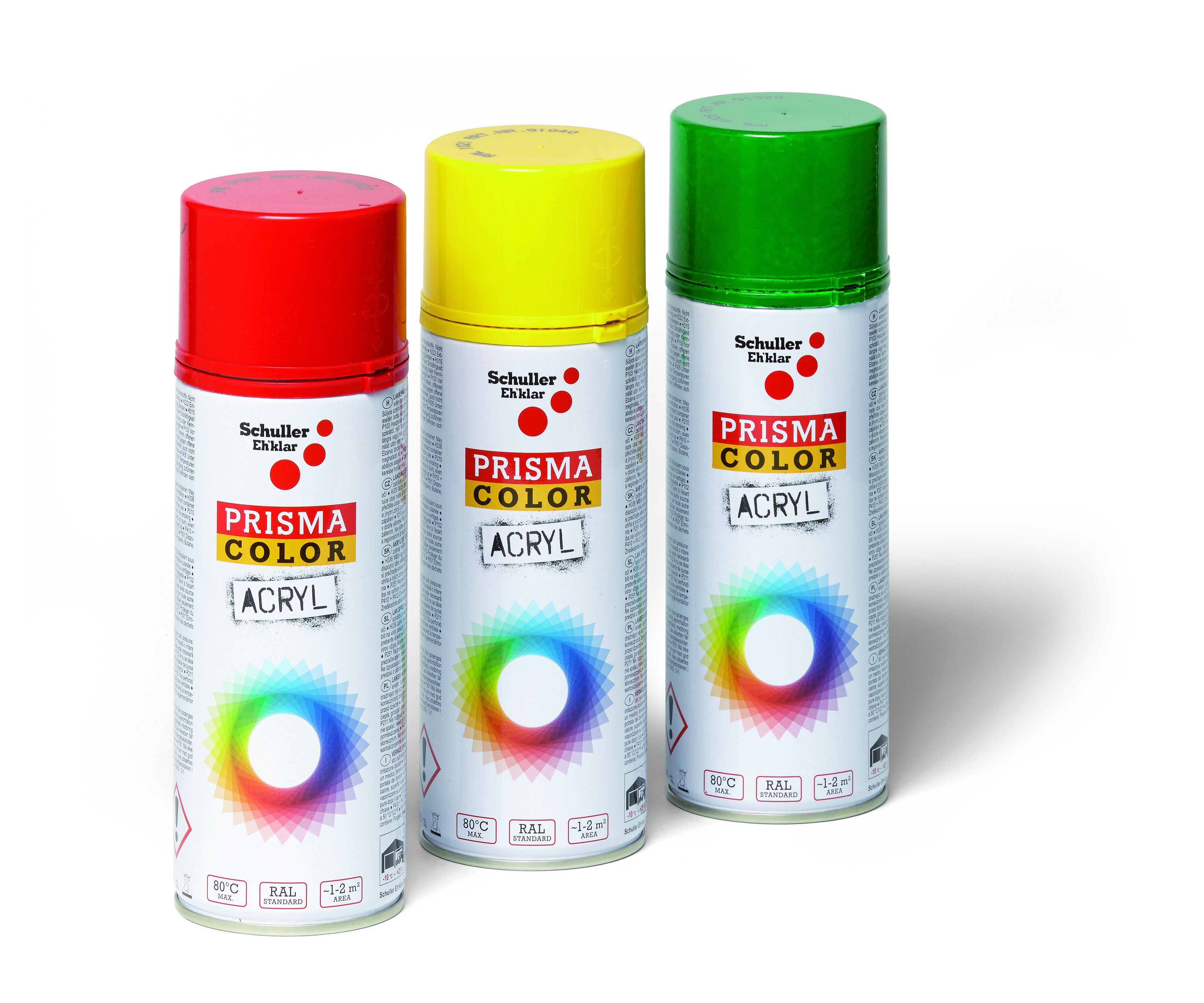 sprej akrylový lak 400ml farebný dopravná červená RAL3020 - Spreje | MasMasaryk