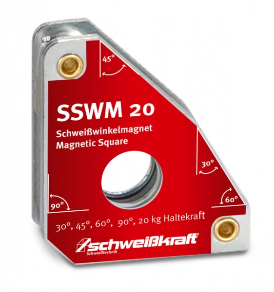 zvárací magnet uhlový 140x111x19mm SSWM 1790070 - zvar. príslušenstvo | MasMasaryk