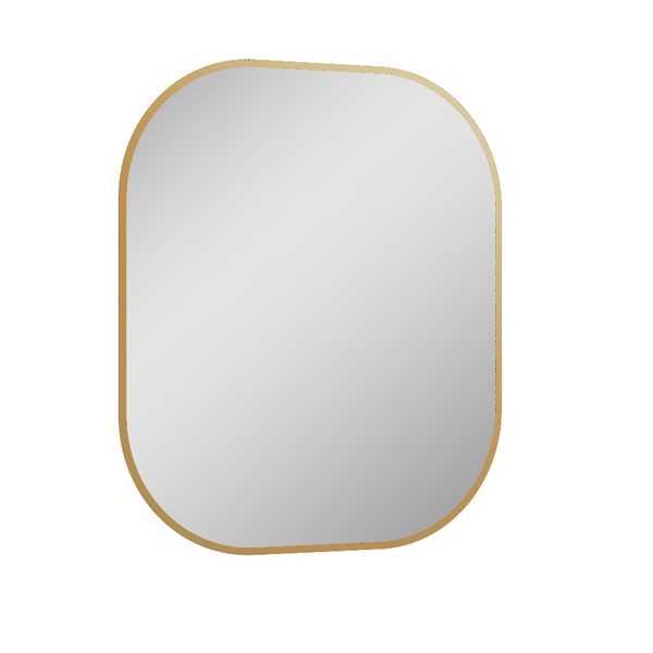 zrkadlo LOT LN8119 SAND LED zlaté 60x70 IP44  - Zrkadlá | MasMasaryk