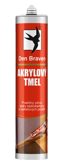 Den Braven akryl tmel 310ml hnedý 20104RL - Stavebná chémia | MasMasaryk