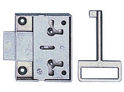 zámok nábytkový 117/30 vonk.