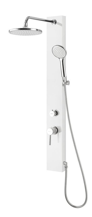 sprchový panel SL230 FIGA  PVC/BIELA     AQUALINE - sprchové panely | MasMasaryk