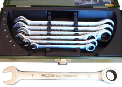 sada račňových OP kľúčov 8-19mm  MicroSpeeder Proxxon 7-dielna   23275  - kľúče | MasMasaryk