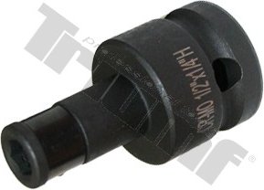 TRIUMF adaptér kovaný na bity 1/2"x 46mm  kovaný,poist.krúžok,gulička 24858  - bity | MasMasaryk