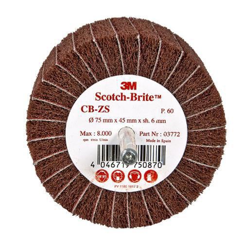 kotúč Scotch-Brite 3M 450 CB ZS  75 mm x 45 mm, P 80  - Brúsne | MasMasaryk