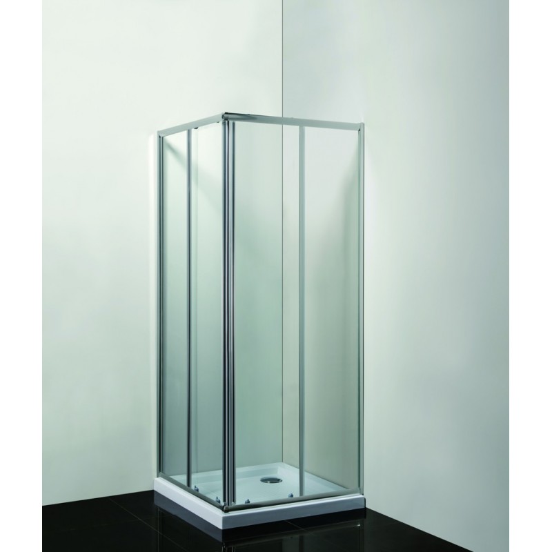 sprchový kút RANDA 90x90 čire sklo, štvorec + vanička liat. mramor HOPA - Sprchové kúty a zásteny | MasMasaryk