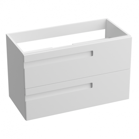 nábytok LAVITA FLORYDA80 skrinka 80x39,5x50,5 2-zásuv. SoftClose, biela lesk, bez umývadla - Skrinka pod umývadlo/dosku | MasMasaryk