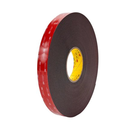 páska 3M obojstranná akrylová čierna  VHB 19mmx11m - Fólie,plachty,pásky,silon, guma,klingerit,papier | MasMasaryk