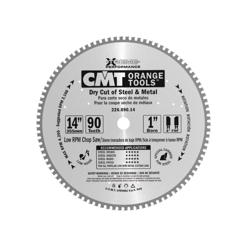 CMT kotúč pilový D305x2,2 d30 Z80 HW na železo C22608012M - Kotúče | MasMasaryk
