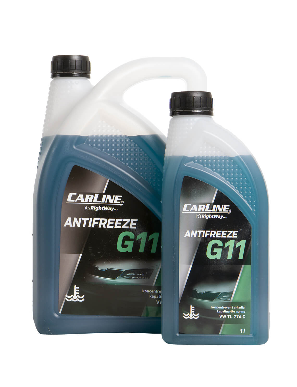 nemrznúca zmes do chladiča G11    CARLINE ANTIFREEZE G11 10l  - Chémia pre autá | MasMasaryk
