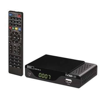 Set-top box EMOS EM190-S HD HEVC H265 (DVB-T2)  J6014 - vypínače a zásuvky | MasMasaryk