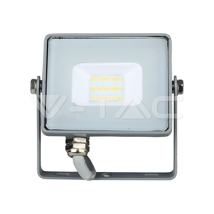 reflektor   LED  10W IP65 SB   V-TAC 432 sivý - svietidlá,halogény | MasMasaryk