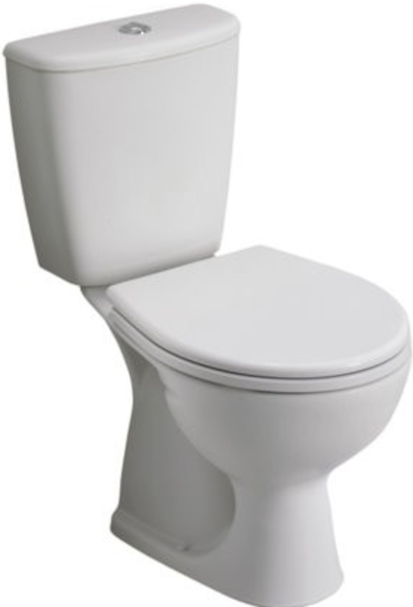 WC kombi SP REKORD K99005000 + sedadlo, šróby ,ventil, prípojka - Kombi WC | MasMasaryk