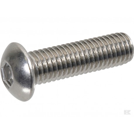 skrutka M  6x 12 ZN PGHI ISO 7380 10.9