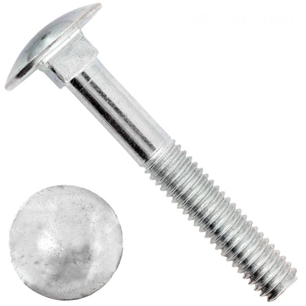 skrutka vratová 6x100 ZN DIN 603