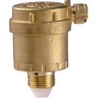 GIACOMINI automatický odvzdušňovací ventil 1/4" mos.priamy s klapkou R88Y001 - Tovar | MasMasaryk