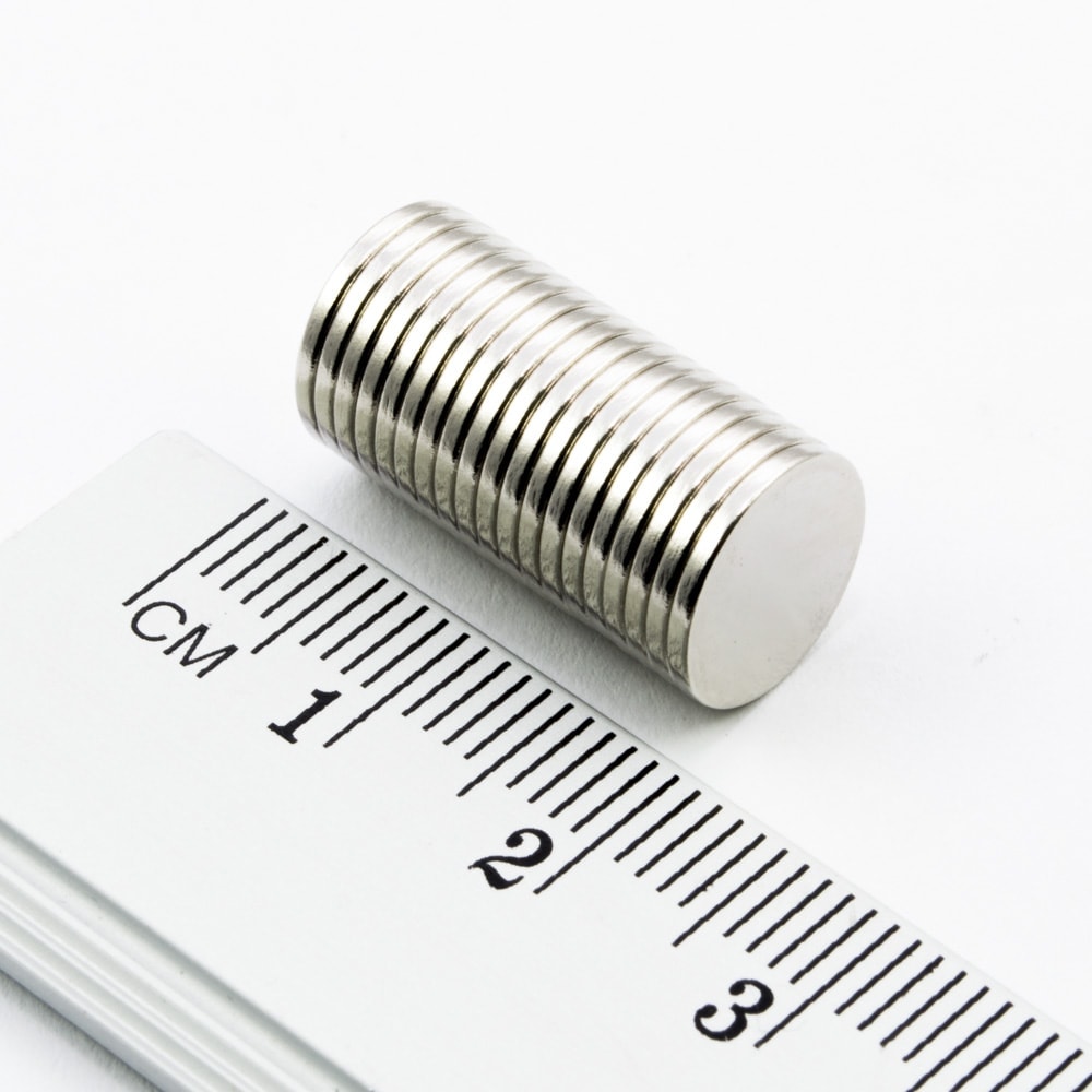 Magnet kruh 10x1 mm – 0,52kg N38 - magnety | MasMasaryk