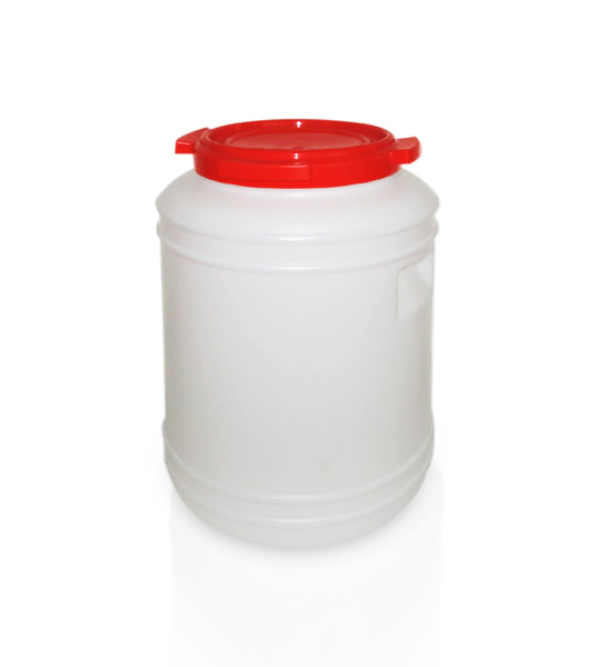 kanister - barel 50l široké červené hrdlo 961320