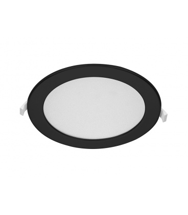 svietidlo stropné LED  18W kruhové 220mm Panlux DOWNLIGHT CCT IP44 čierne