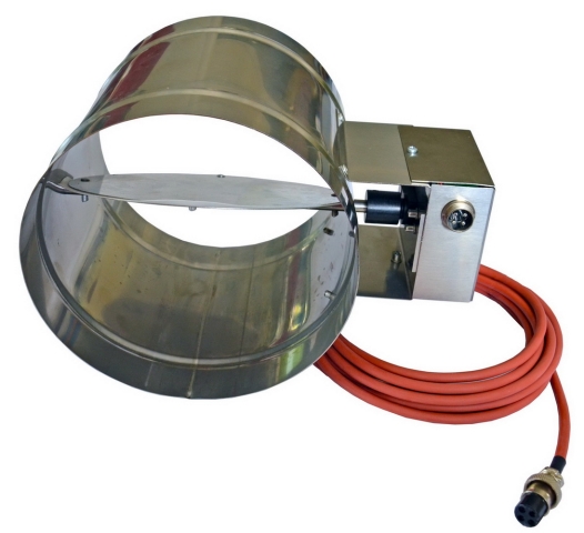 regulácia horenia Fire Controls so servom 125 mm FC-0009-125