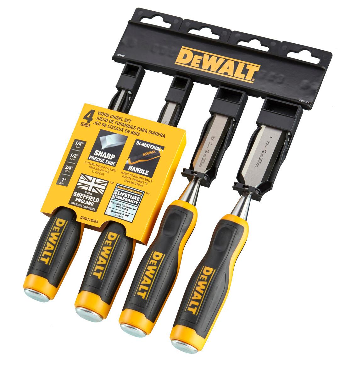 DEWALT  sada dlát 4ks DWHT0-16063